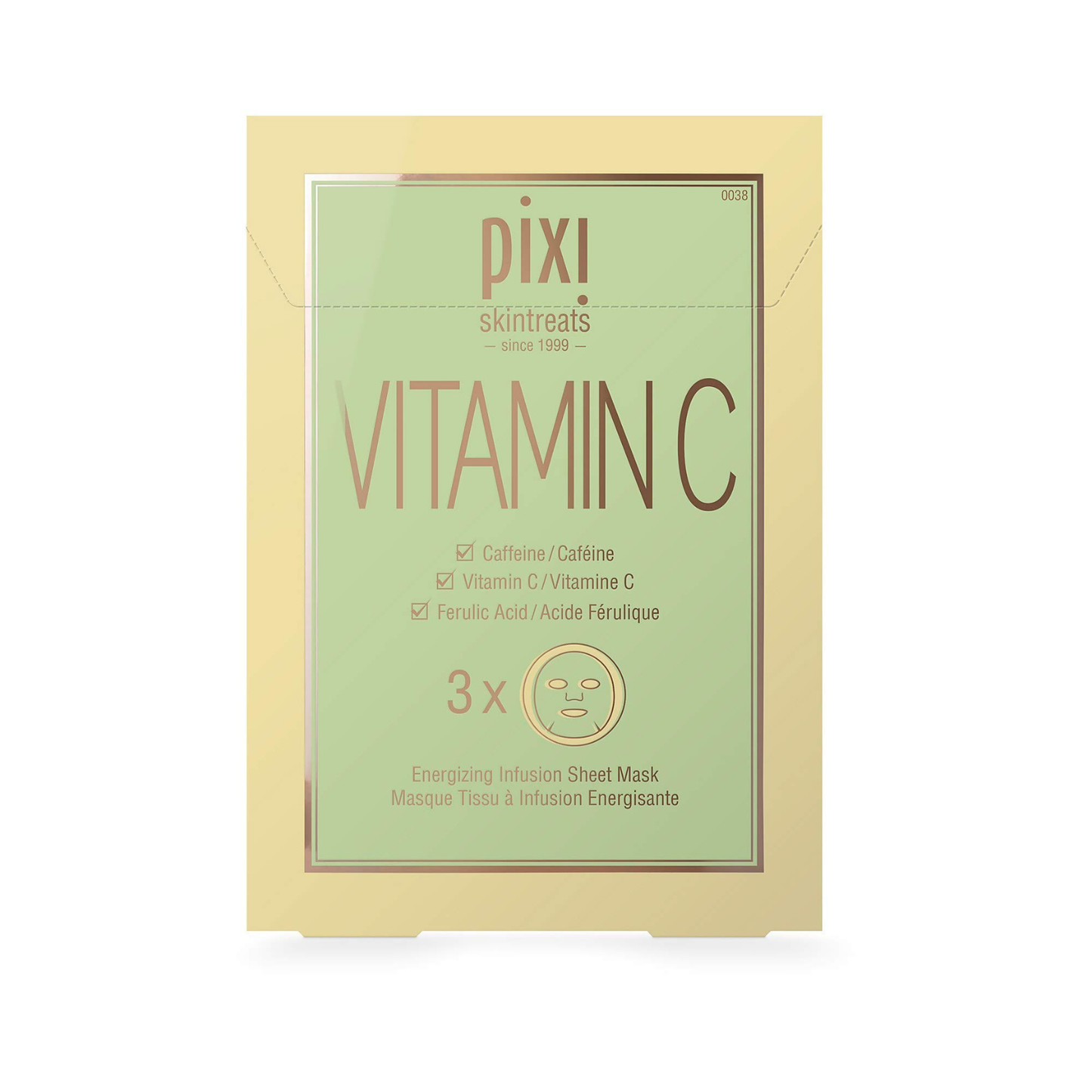 PIXI Vitamin C Energizing Infusion Sheet Mask (Pack Of 3)