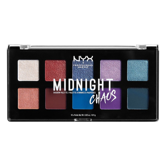 NYX Midnight Shadow Palette - Chaos