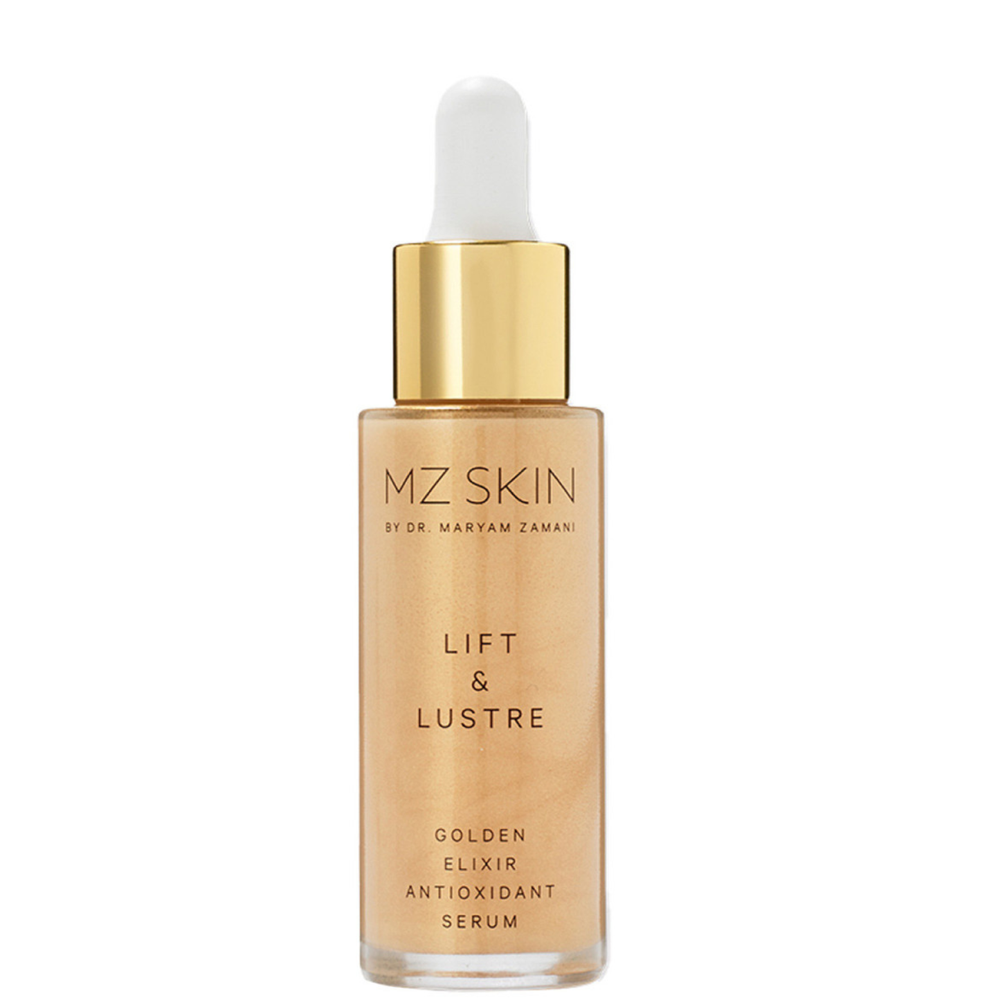 MZ SKIN Lift & Lustre Golden Elixir Antioxidant Glow Serum 30ml