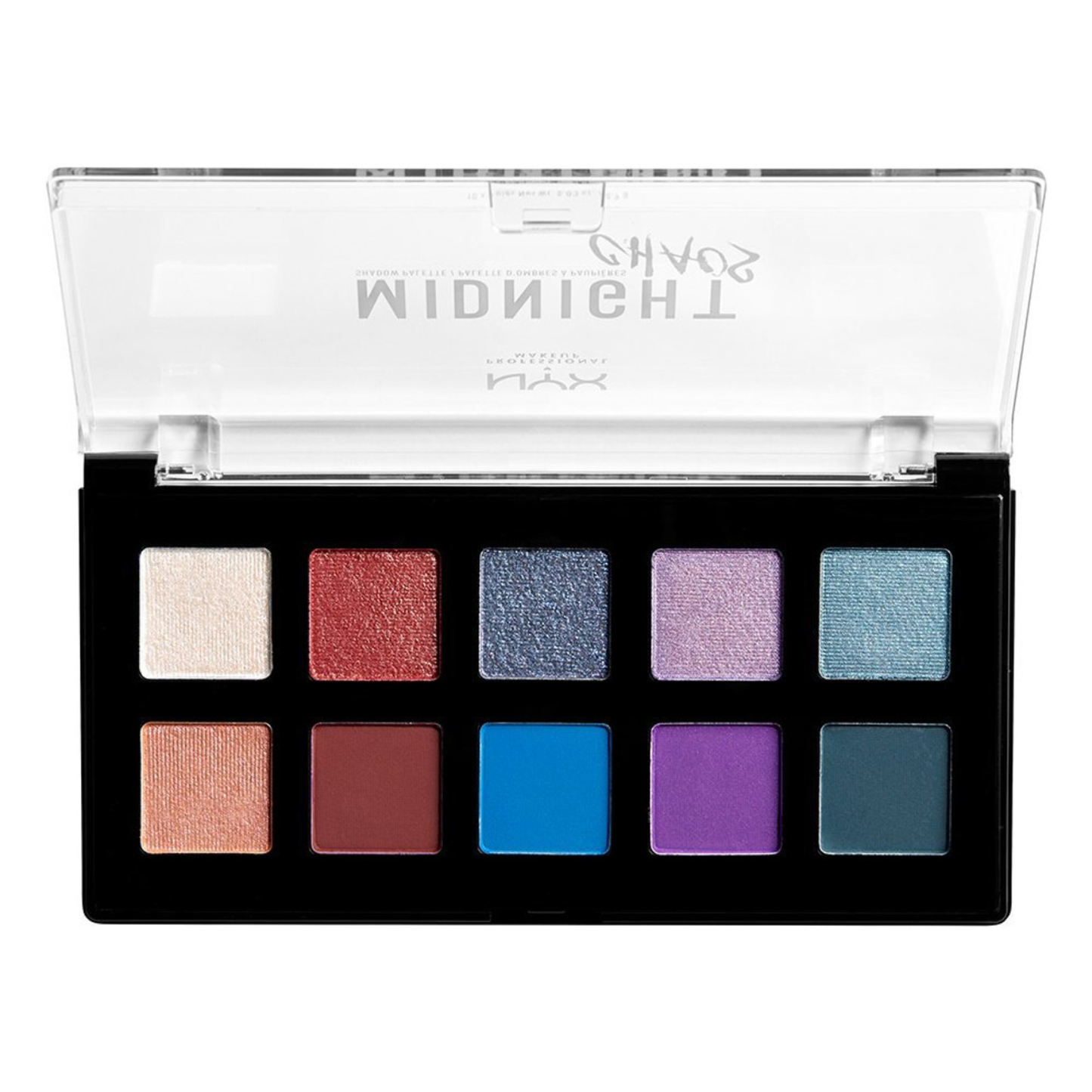NYX Midnight Shadow Palette - Chaos