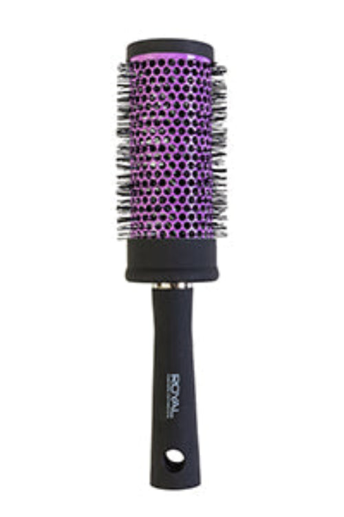 Royal Cosmetics Purple Thermal Radial Hair Brush 44mm