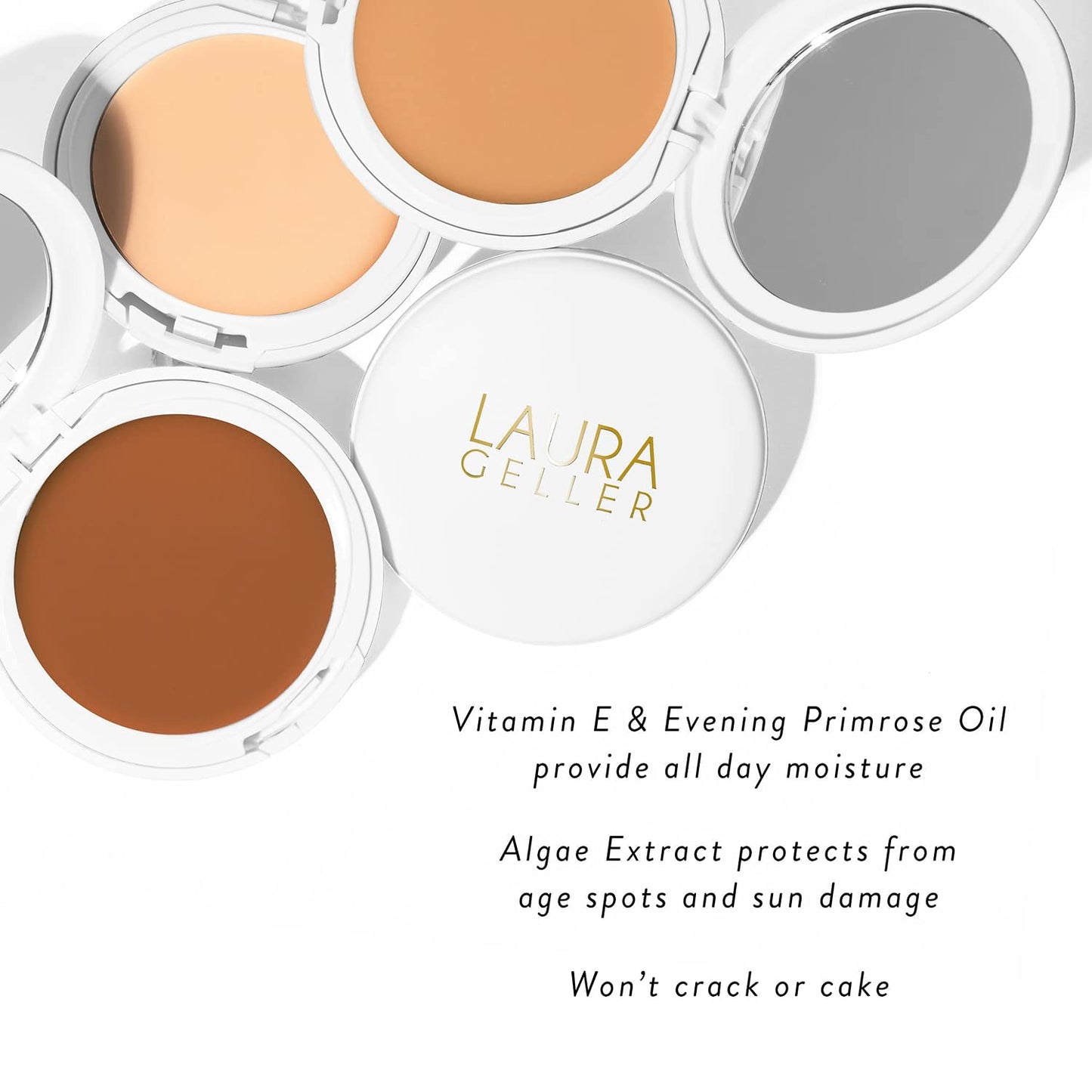 LAURA GELLER Timeless Skin Cream Compact Foundation 12g - 430 Deep