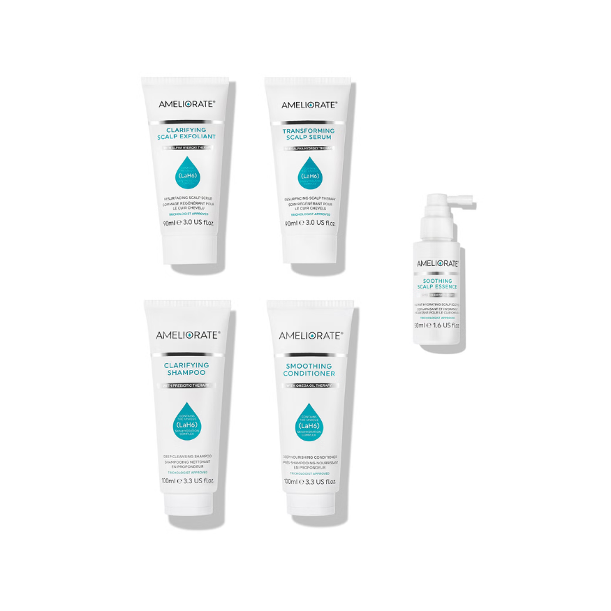 AMELIORATE Scalp Care Regime Kit Gift Set 5pcs