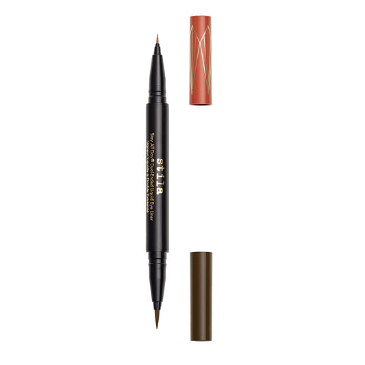 STILA Stay All Day Dual Ended Liquid Eyeliner - Dark Brown / Amber