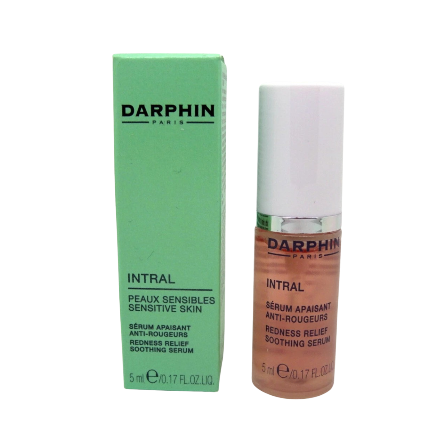 DARPHIN INTRAL sensitive skin, redness relief soothing serum 5ml travel size X 4 Pcs