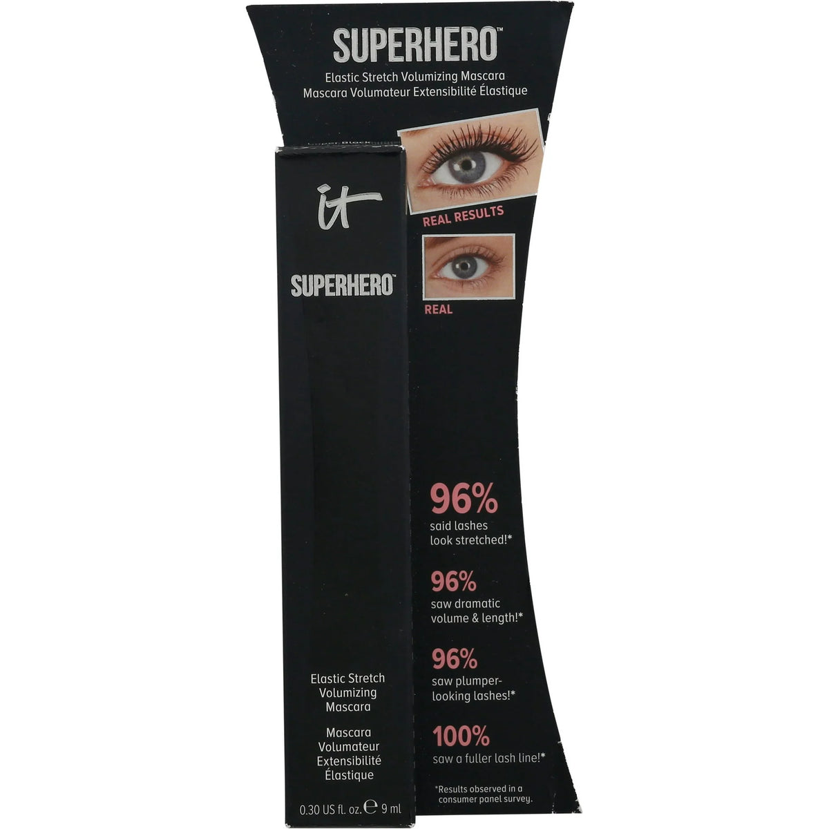 IT COSMETICS Superhero Elastic Stretch Volumizing Mascara 9ml - Super Black