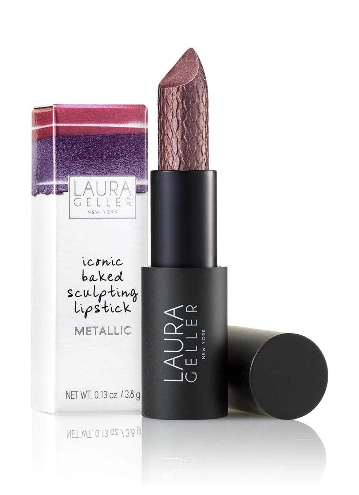 LAURA GELLER Iconic Baked Sculpting Metallic Lipstick