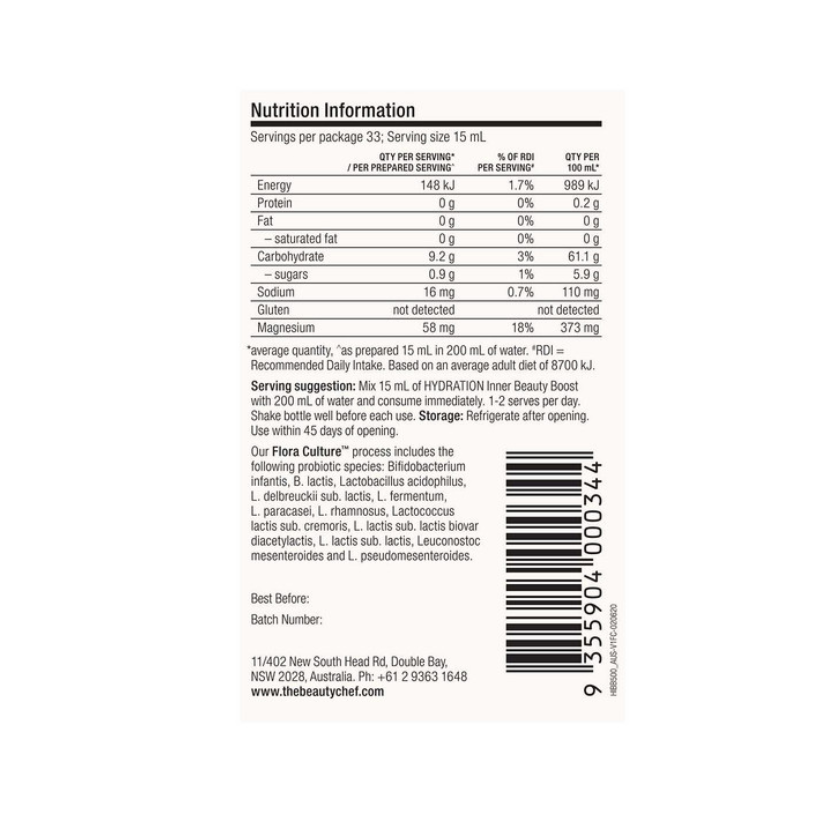 The Beauty Chef Boost Hydration 500ml