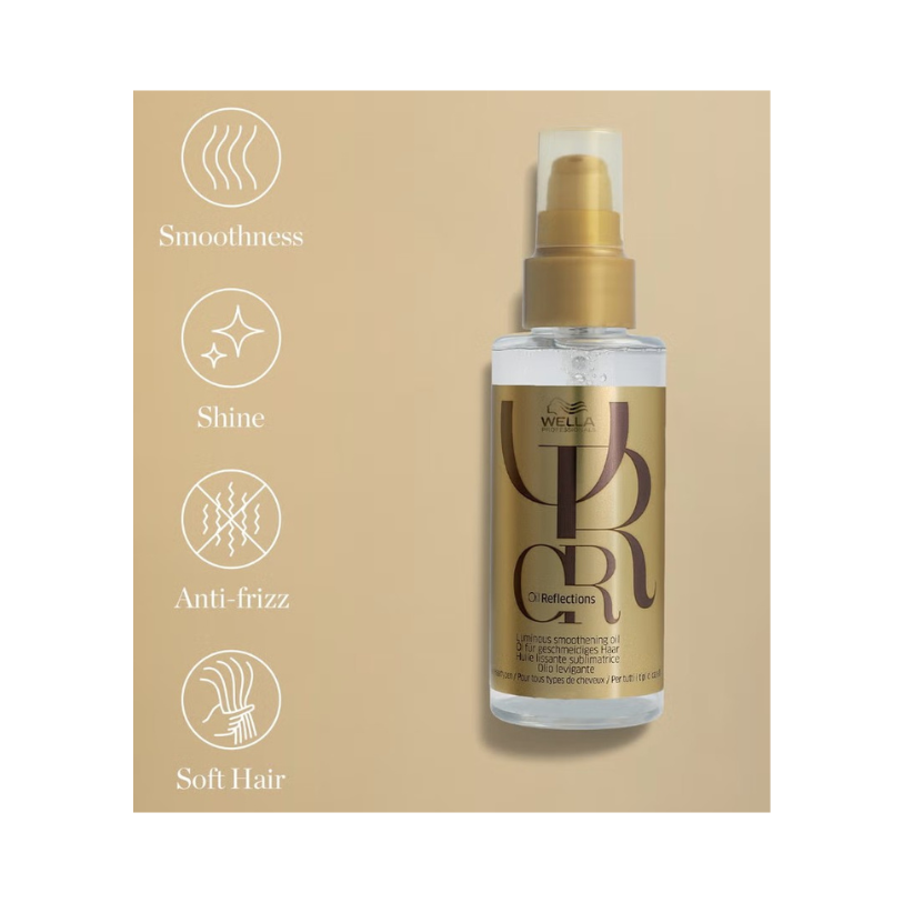 Wella Professionals Care Oil Reflections Luminous Smoothing Hair Oil 100ml