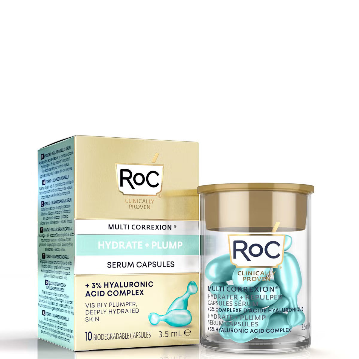 RoC Multi Correxion Hydrate and Plump Capsules 3.5ml - 10 Capsules