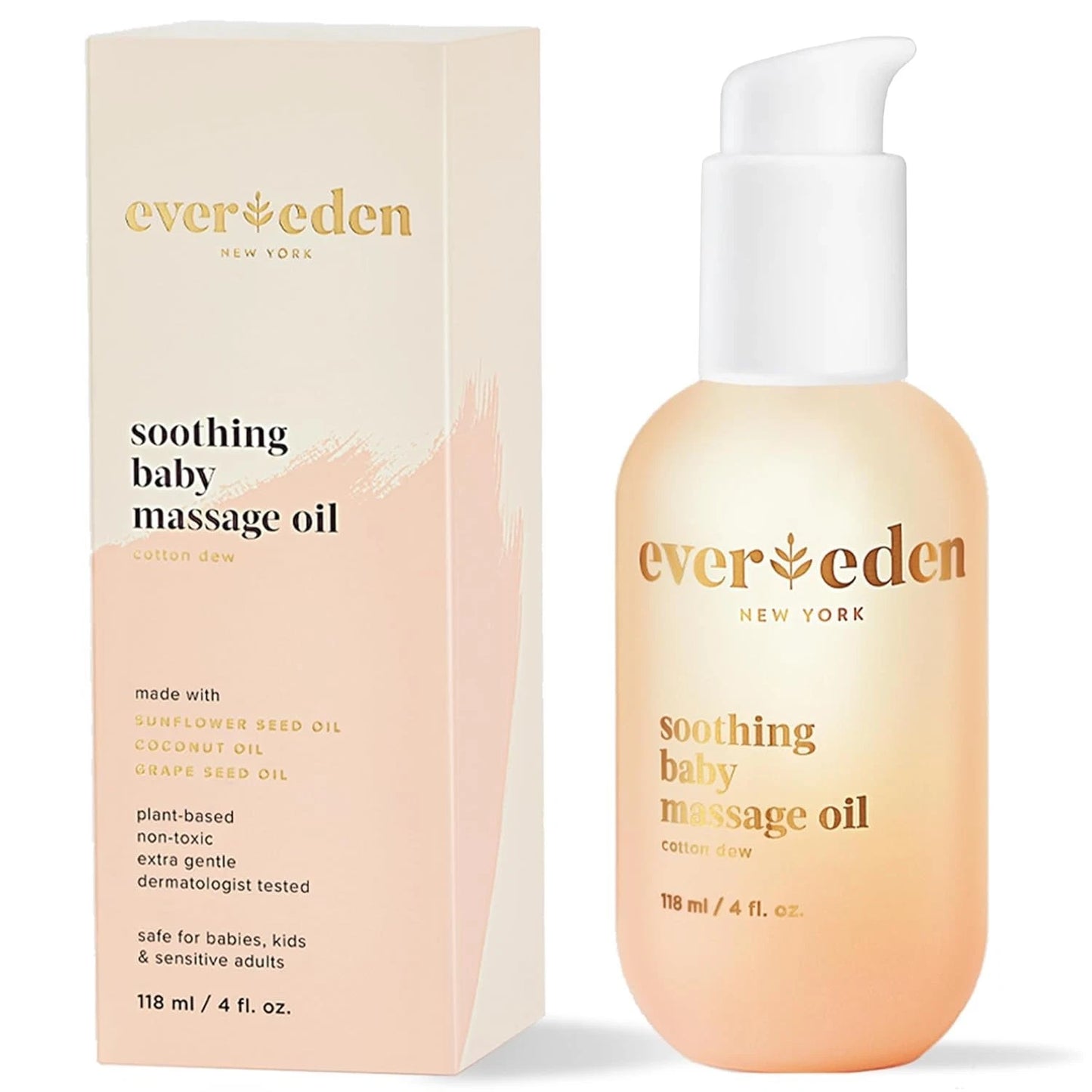 EVER EDEN Soothing Baby Massage Oil 118ml