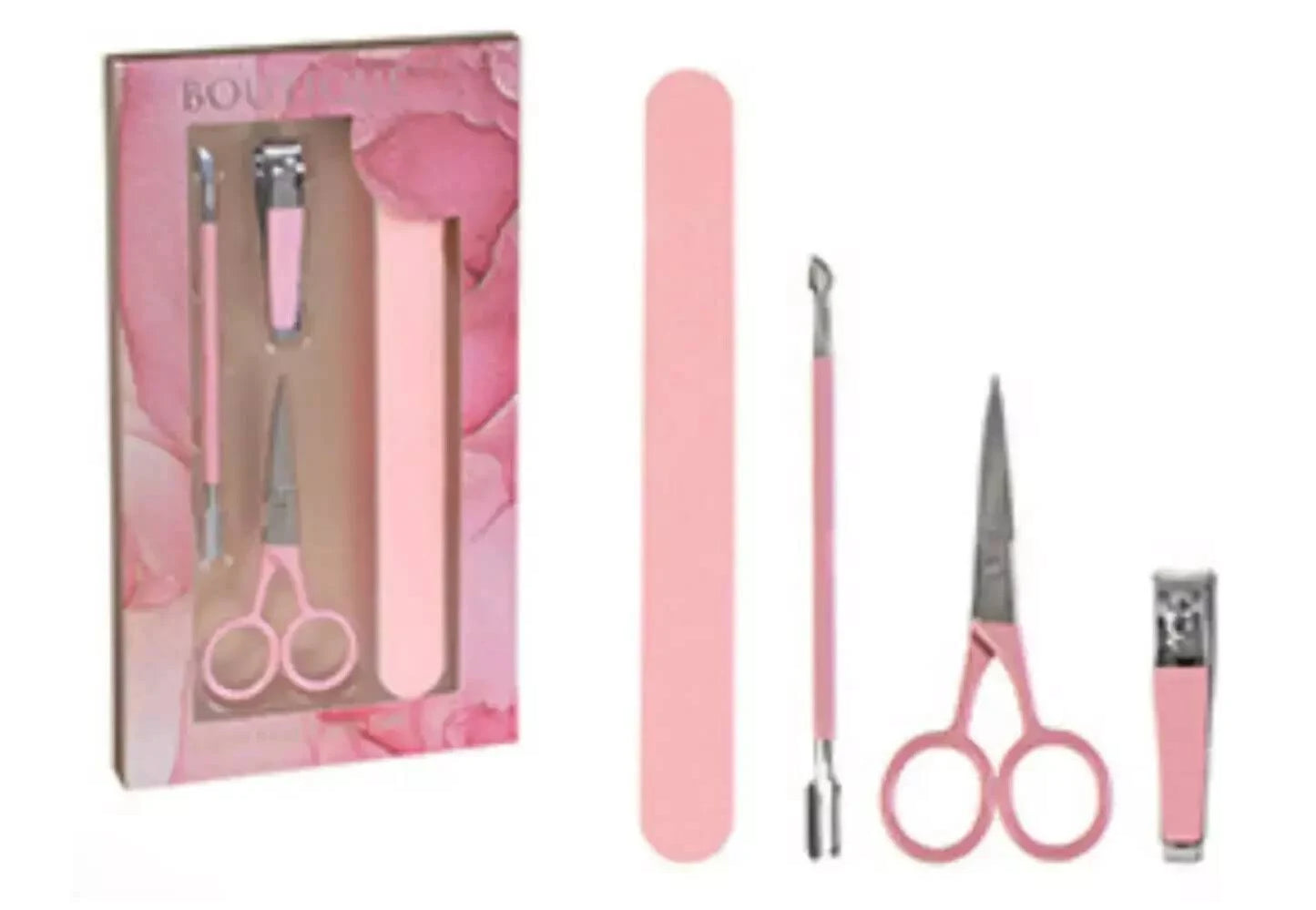 Boutique Luxe Nail Care Set Scissors File Tool