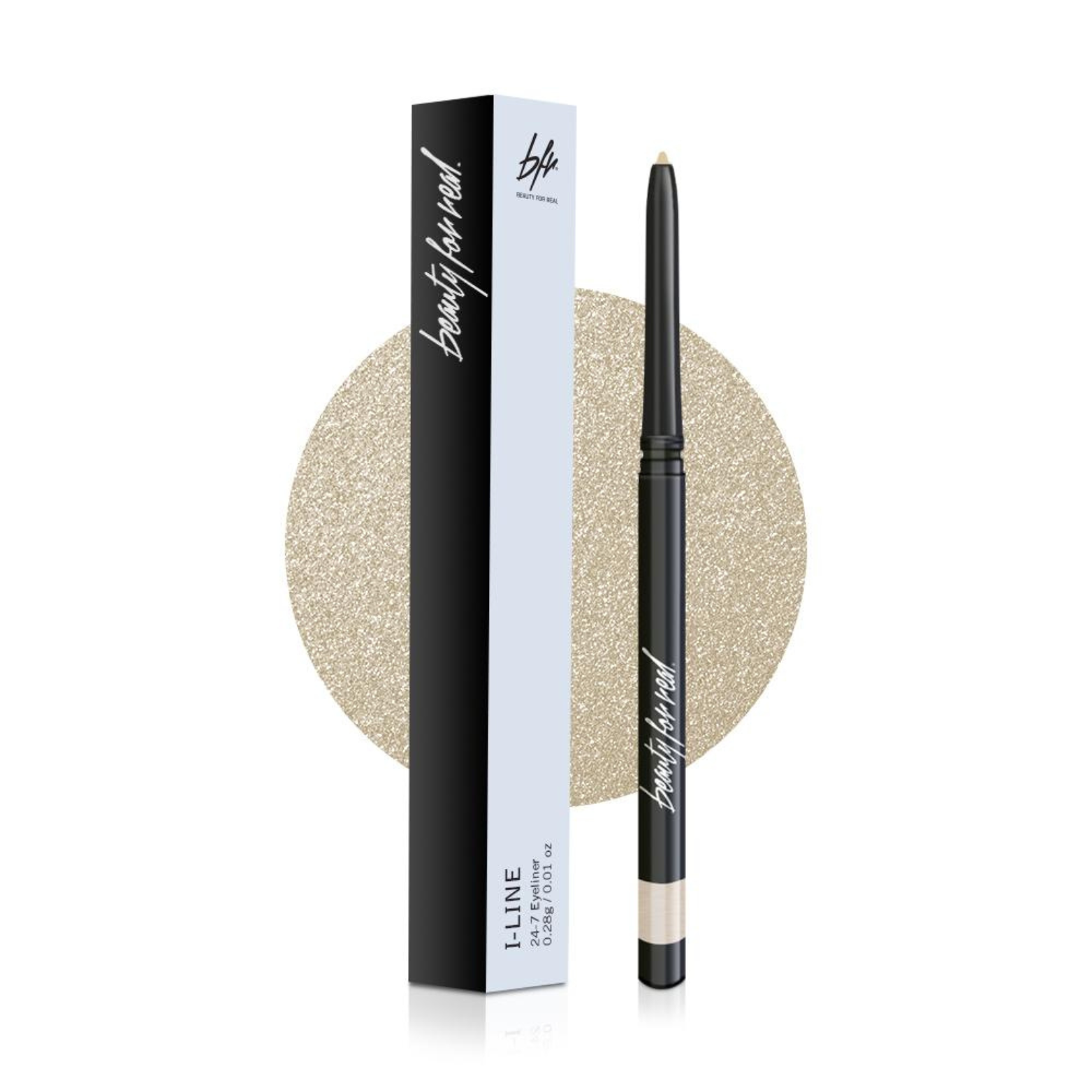 BEAUTY FOR REAL I-Line 24/7 Metallic Eyeliner - 7 Platinum Blonde