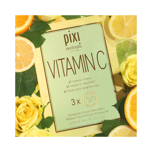 PIXI Vitamin C Energizing Infusion Sheet Mask (Pack Of 3)