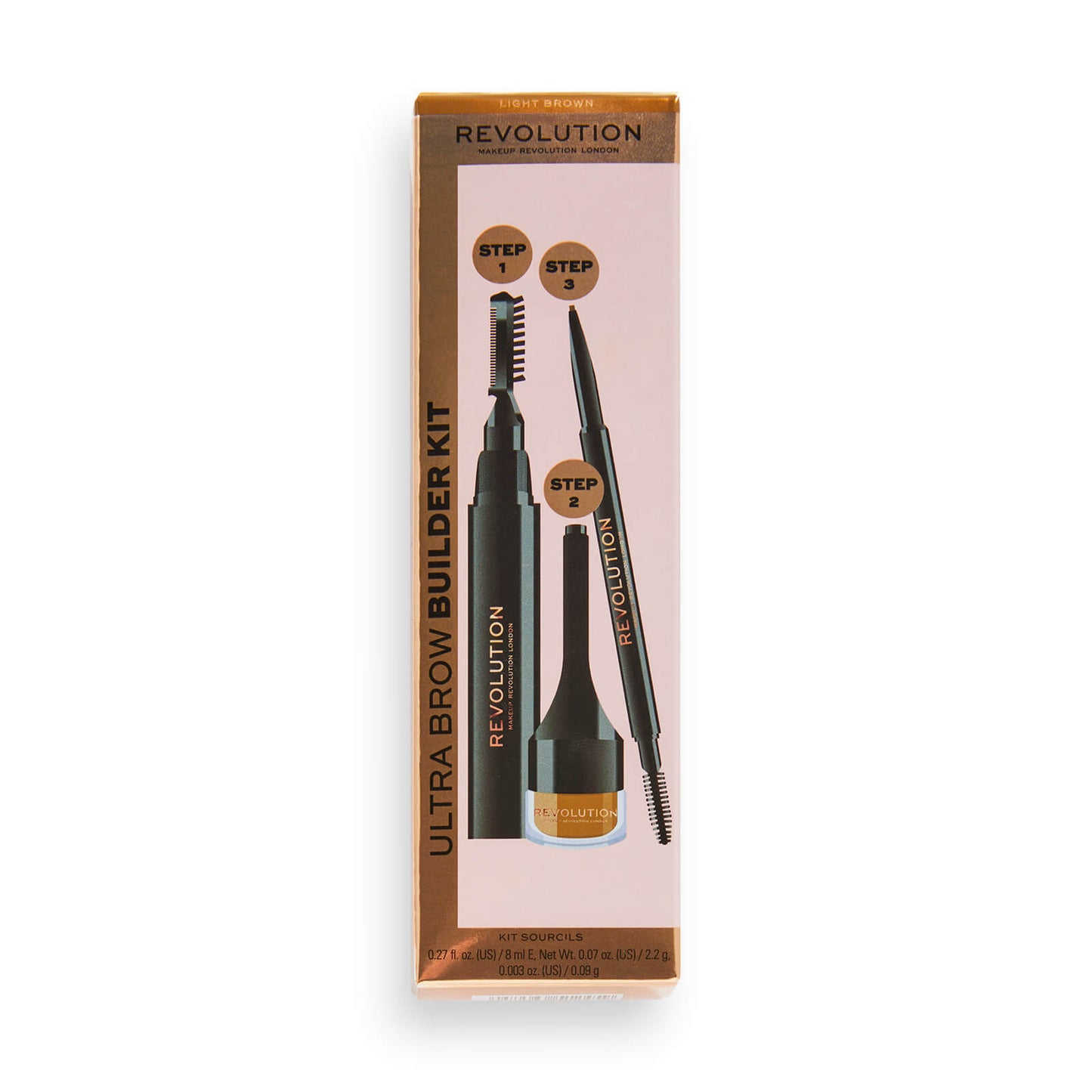 REVOLUTION Ultra Brow Builder Kit
