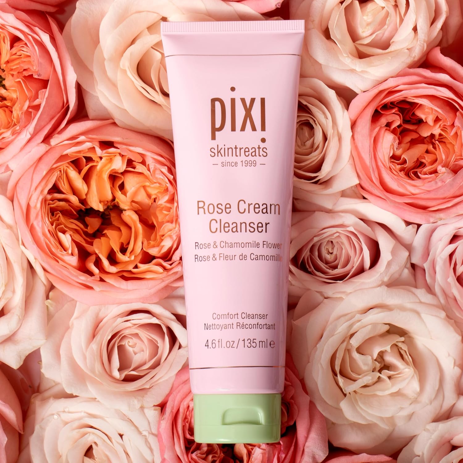 Pixi Rose Cream Comfort Cleanser 135ml