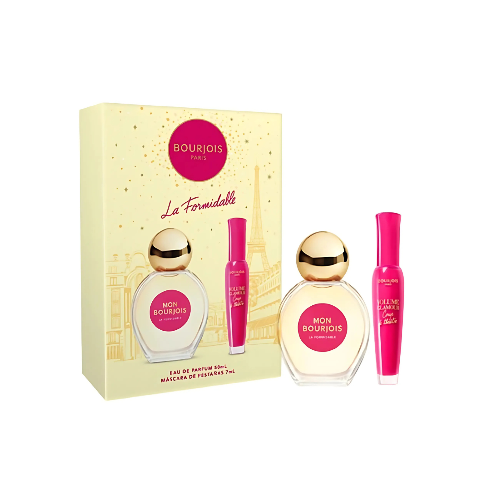 Bourjois Paris Womens La Formidable Eau De Parfum 50Ml And Mascara Set - One Size