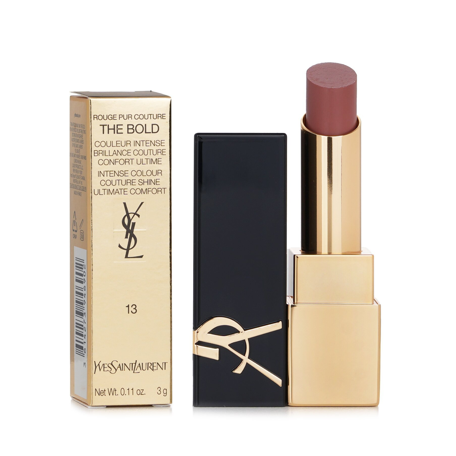 YSL The Bold Intense Colour Lipstick 3g - 13 Nude Era