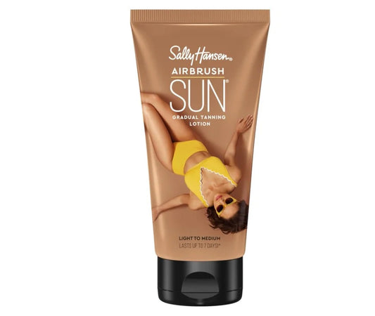 SALLY HANSEN Airbrush Sun Gradual Tanning Lotion Light To Medium 175ml