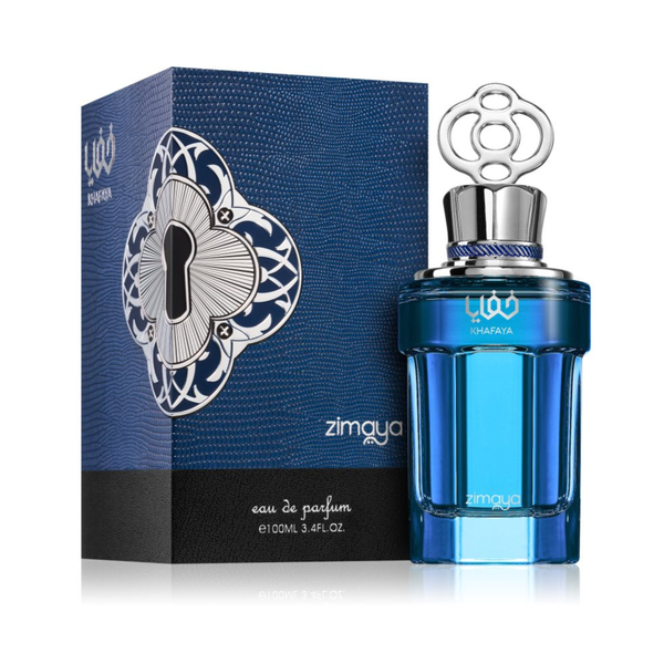 ZIMAYA Khafaya Blue  EAU DE PARFUM SPRAY 3.4 OZ for MEN