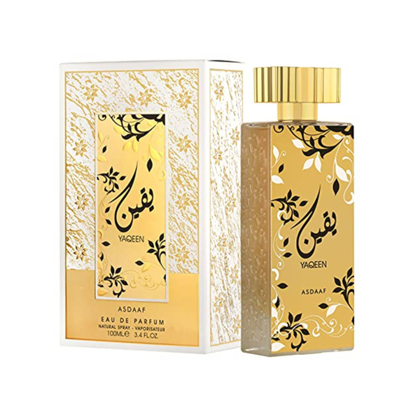 LATTAFA Asdaaf Yaqeen EAU DE PARFUM SPRAY 3.4 OZ for UNISEX