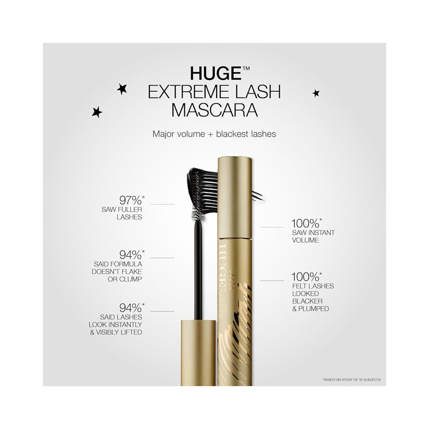 STILA Huge Extreme Lash Mascara Waterproof 13ml - Black