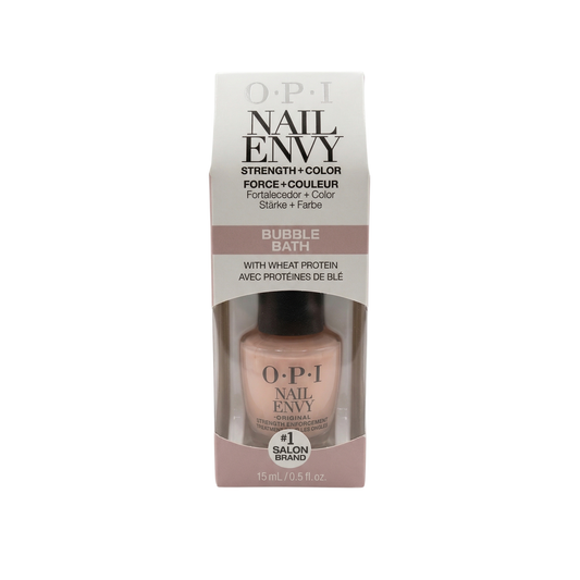 OPI Nail Envy Strength + Color - Bubble Bath (15ml / 0.5 fl oz)