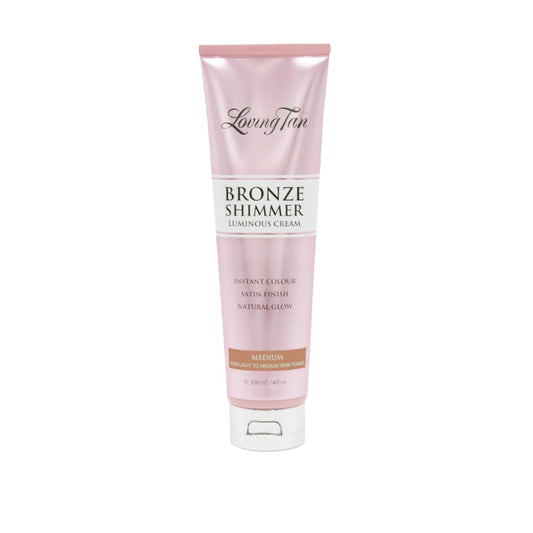 Loving TAN Bronze Shimmer Luminous Cream 120ml - Medium