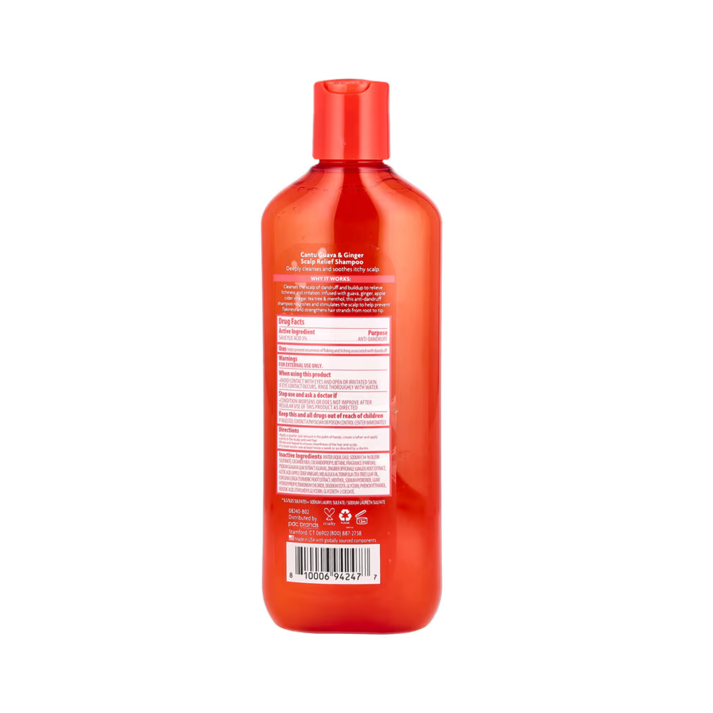 Cantu, Scalp Reliaef Shampoo, Guava, 13.5 fl oz (400 ml)