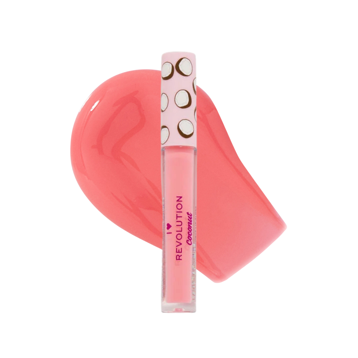 REVOLUTION I Heart Tasty Coconut Lip Gloss - Pink Coconut Sugar