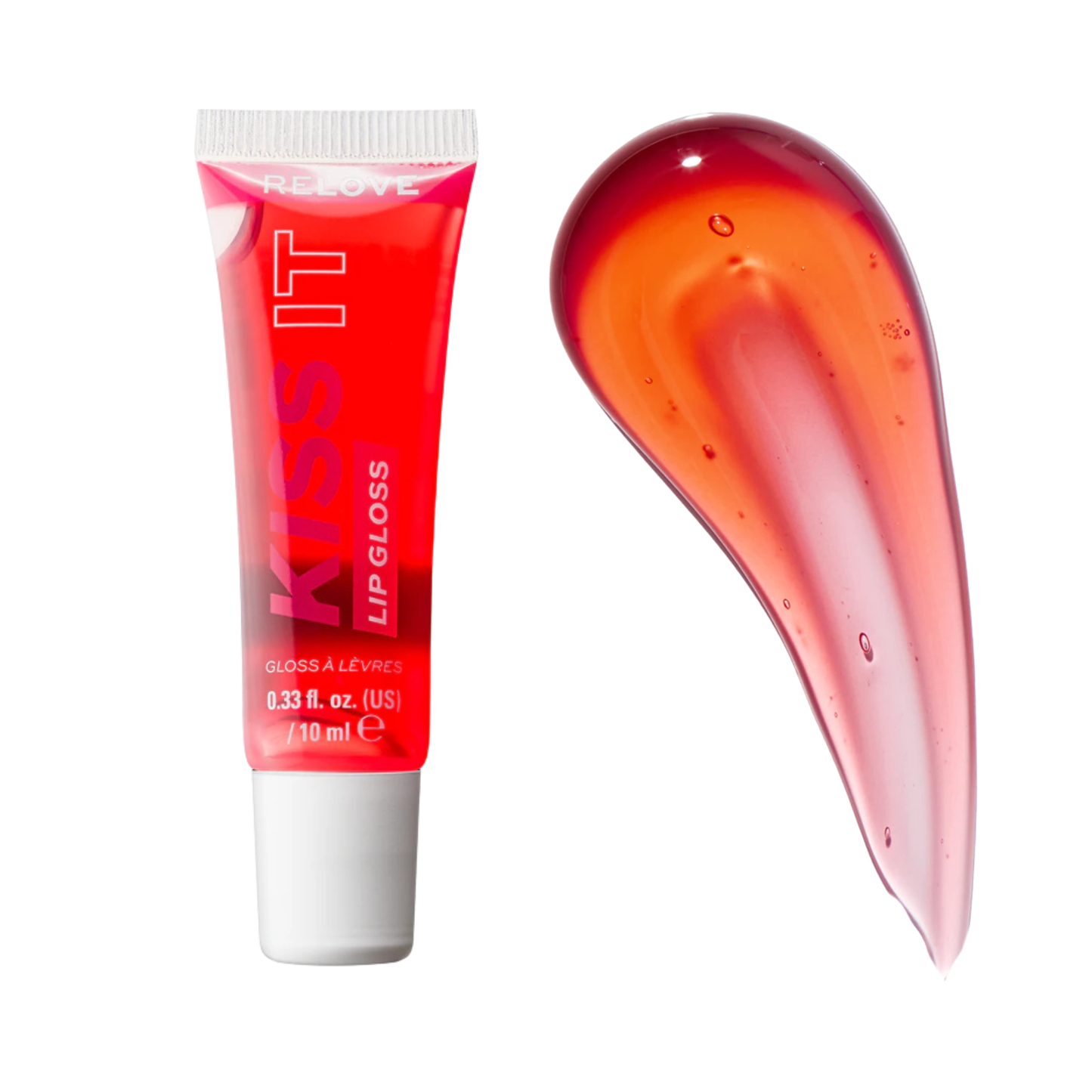 REVOLUTION Relove Kiss It Lip Gloss - Peach