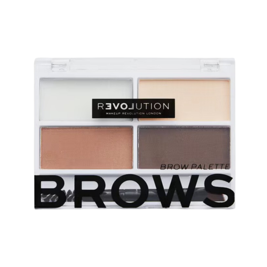 REVOLUTION Relove Colour Cult Brow Palette - Medium