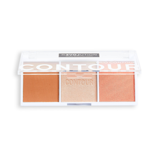 REVOLUTION Relove Colour Play Contour Trio Palette - Sugar