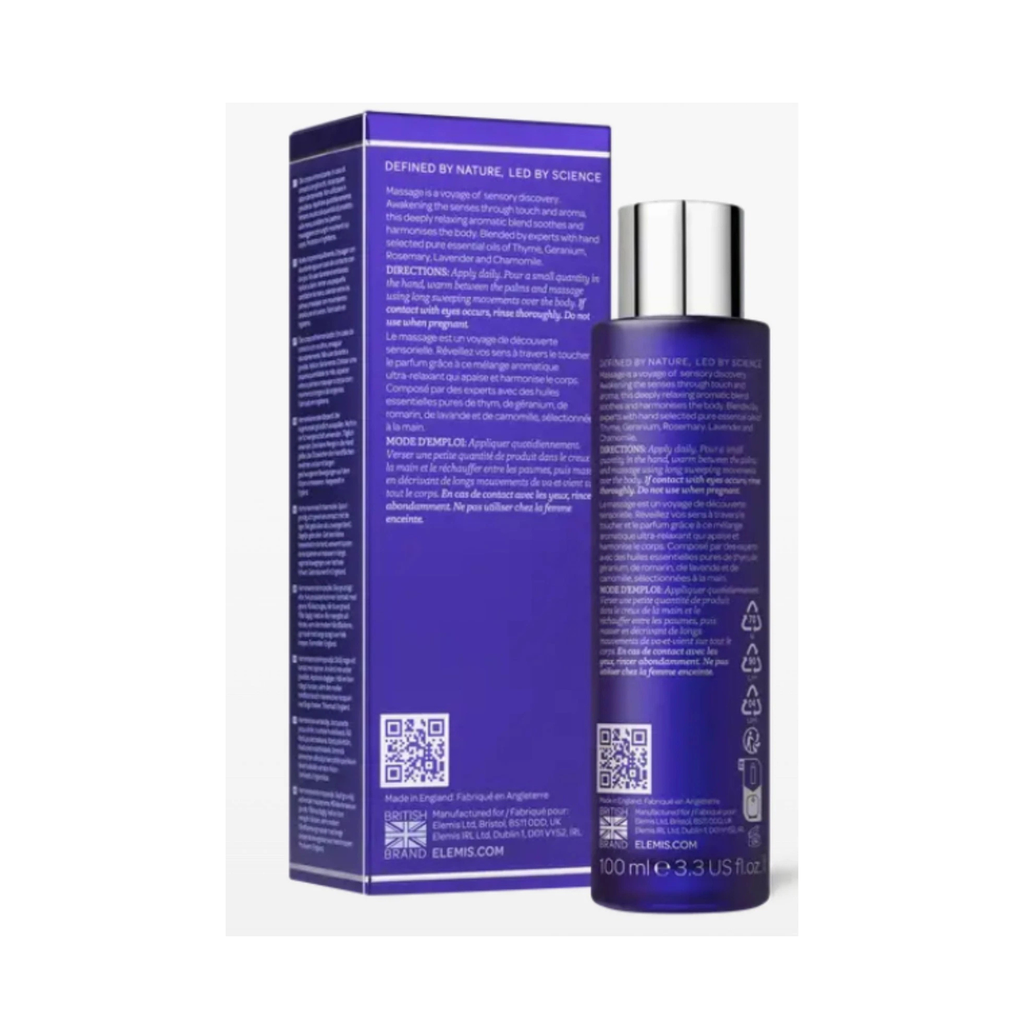 ELEMIS De-Stress Massage Oil 100ml