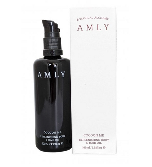 AMLY Botanical Alchemy Cocoon Me Replenshing Body & Hair Oil 100ml
