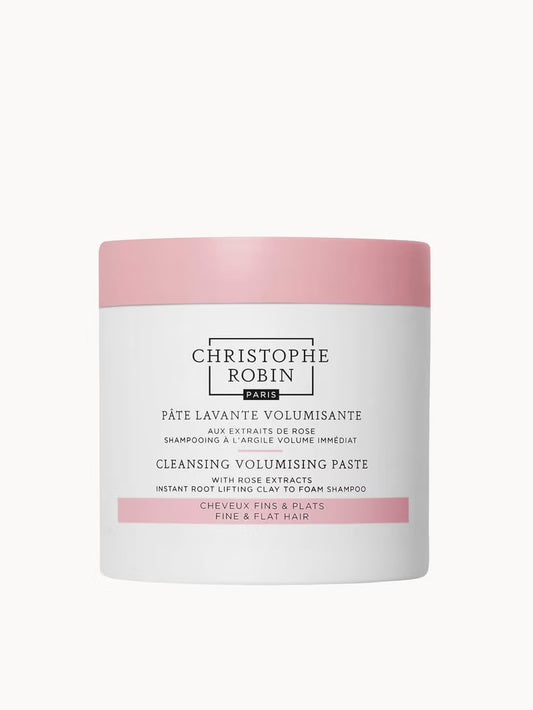 CHRISTOPHE ROBIN Cleansing Volumising Paste with Rose Extracts 250ml