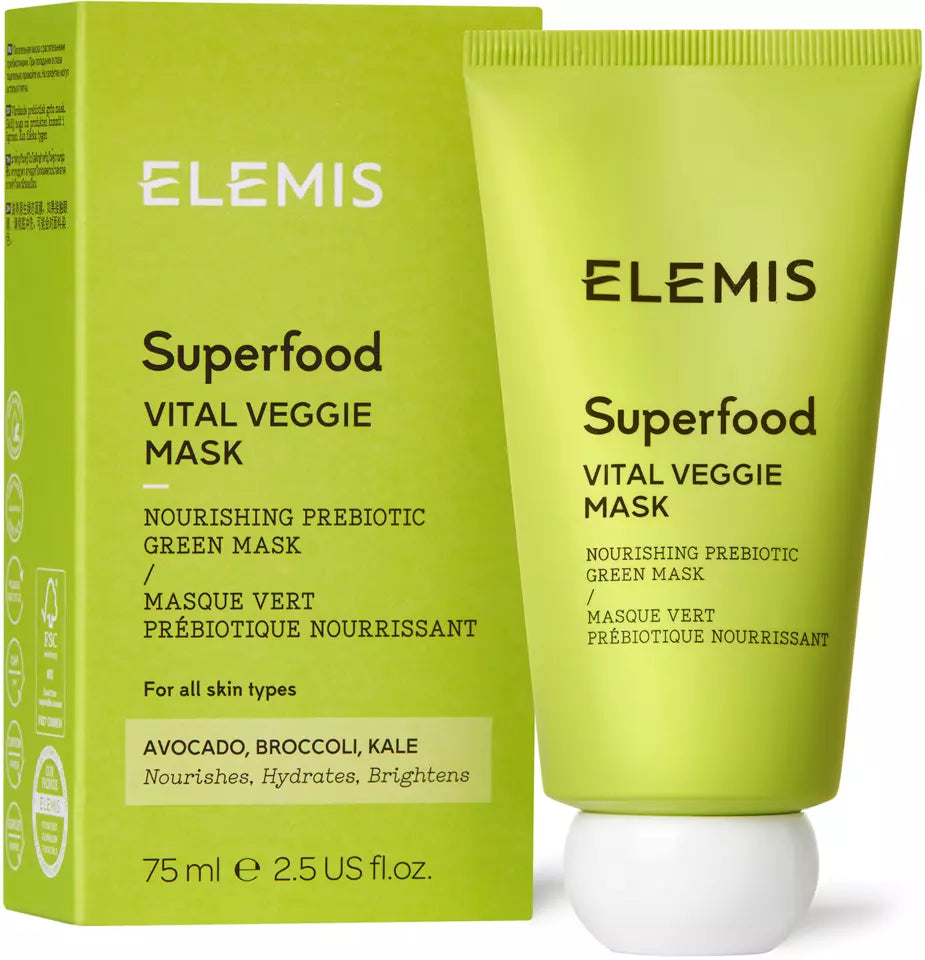 ELEMIS Superfood Vital Veggie Mask 75 ml withbox