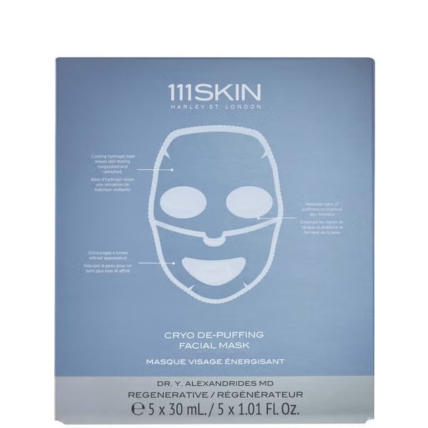 111Skin Sub Zero De-Puffing Energy Facial Mask 30ml - 1 Mask