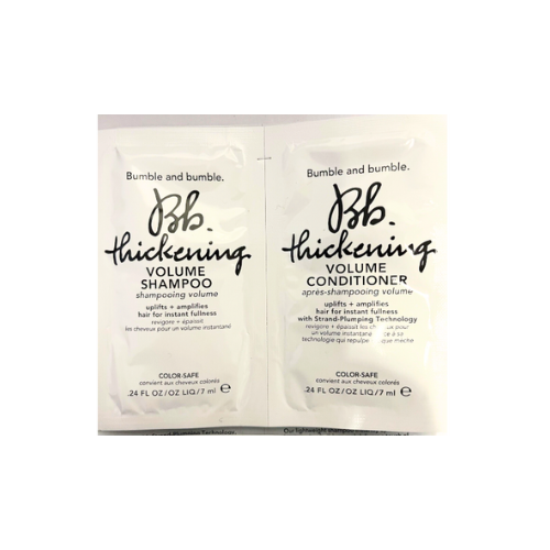 BUMBLE & BUMBLE Thickening Volume Shampoo & Conditioner Sachets 7ml each x 10 pcs
