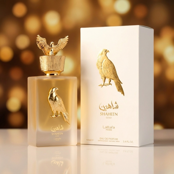 LATTAFA Pride Shaheen Gold EAU DE PARFUM SPRAY 3.4 OZ for UNISEX