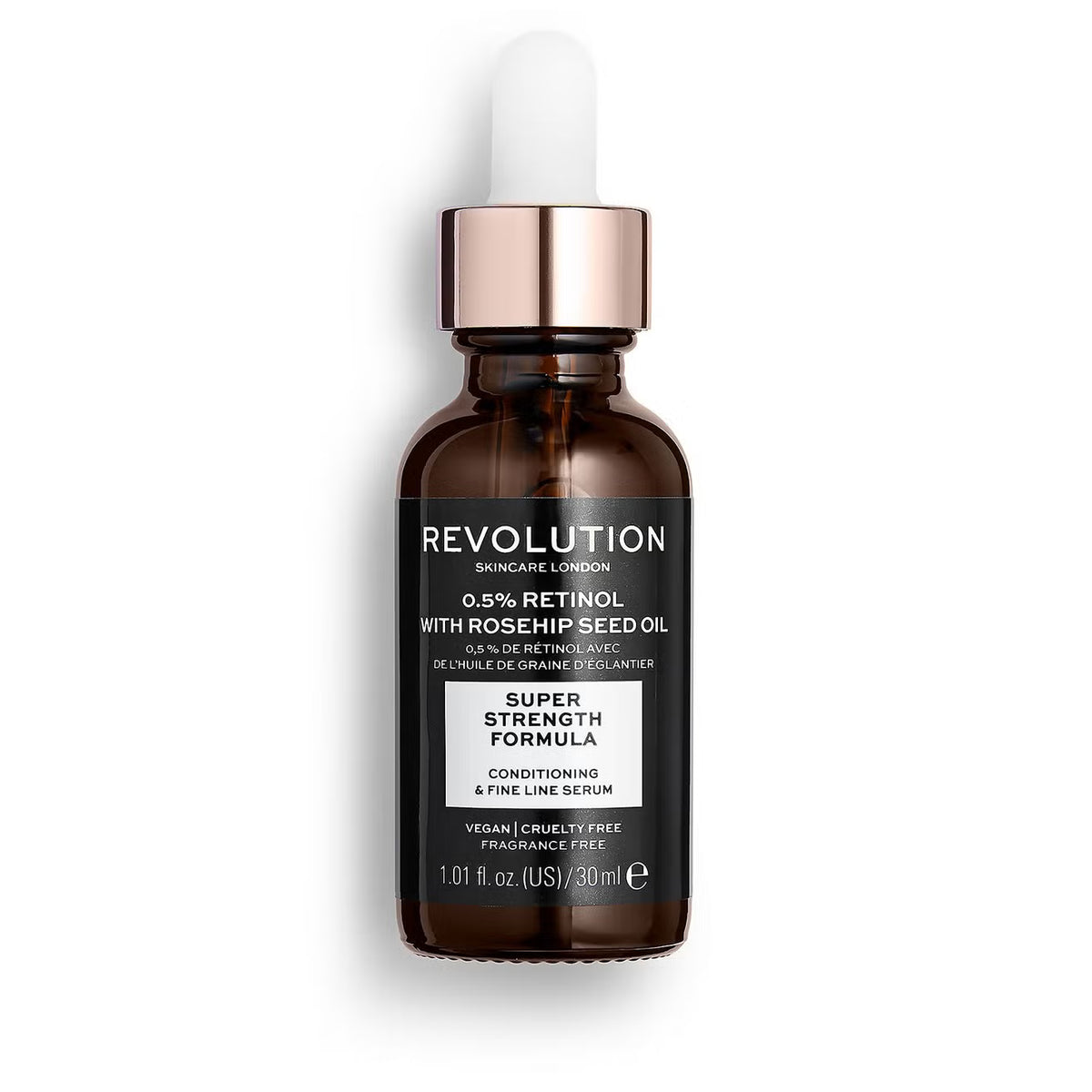 REVOLUTION SKINCARE 0.5% Retinol Serum with Rosehip Seed Oil Serum 30ml