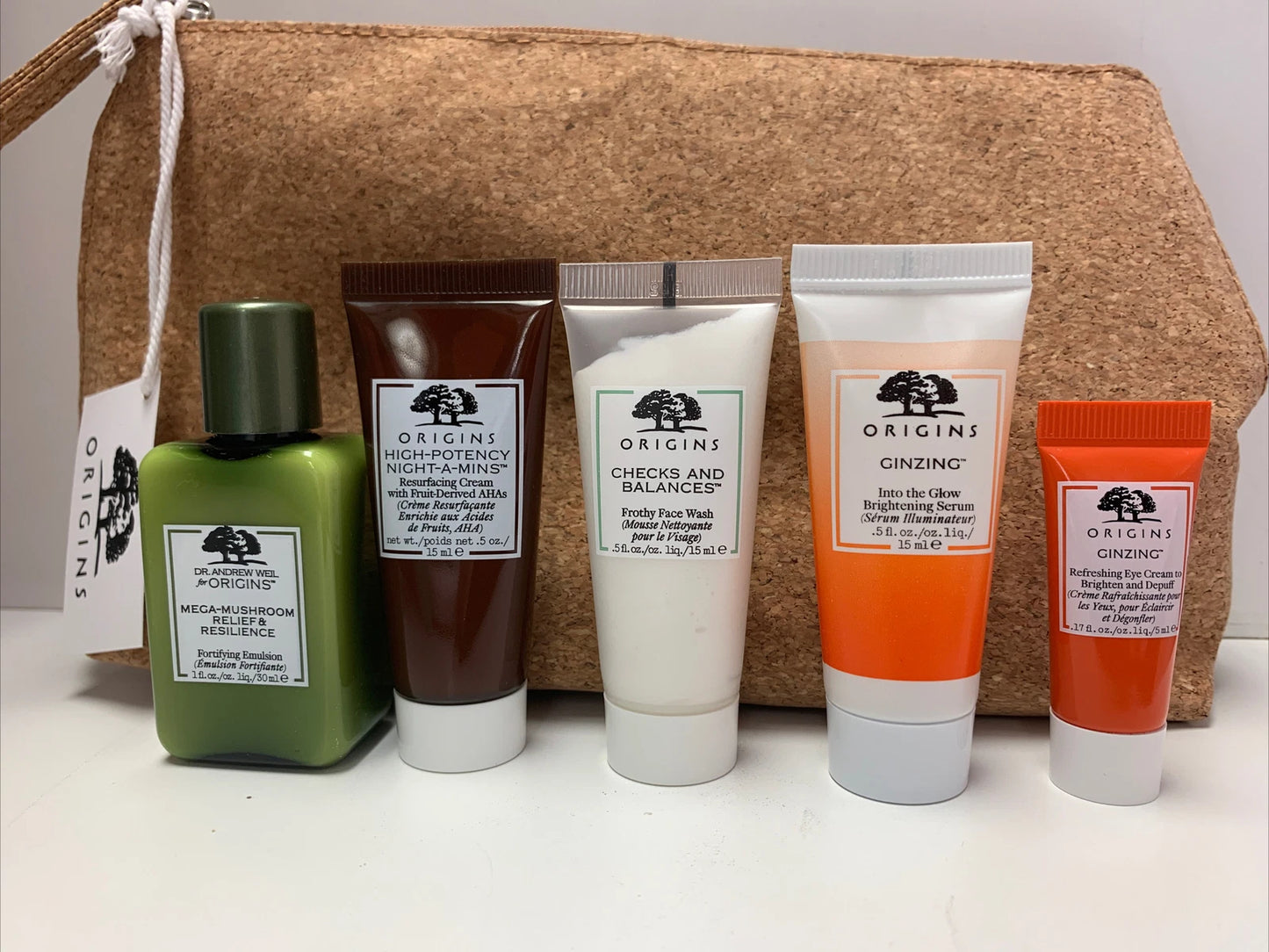 ORIGINS 5 Pcs Bag Set (Tan)