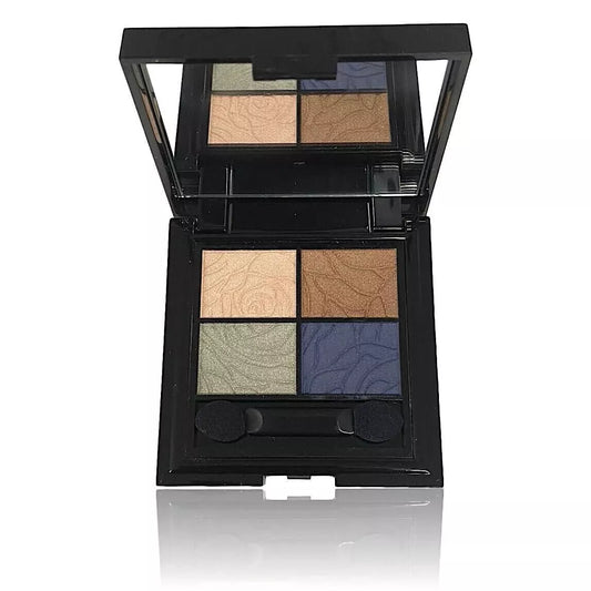 LAURA GELLER Eyeshadow Quad First Bloom 4-Color Palette for Versatile Eye Makeup High-Quality Pigments Perfect for Everyday & Special Occasions